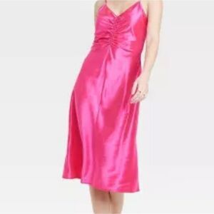 NWT  A New Day Women's Ruched Slip Dress - Size M